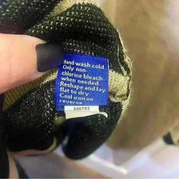 Tan Cream Black Colored Apt. 9 Long Cardigan - Picture 4 of 10